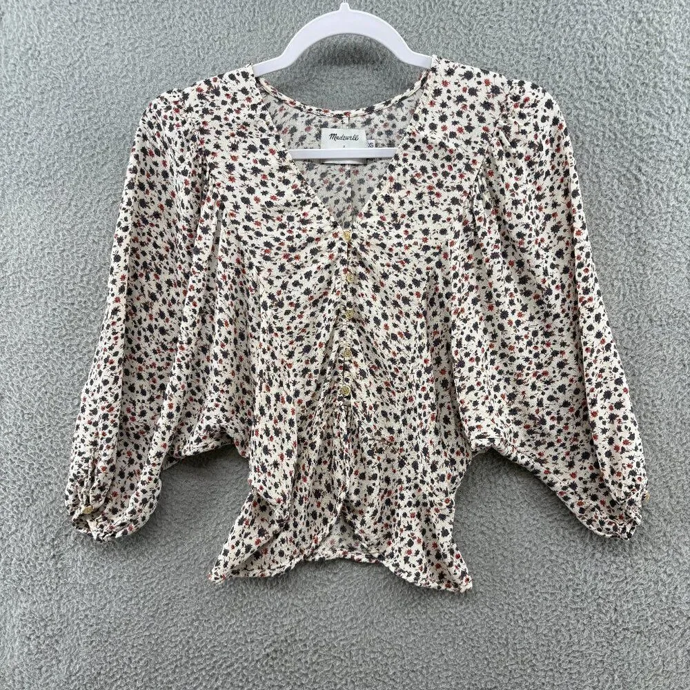 Madewell x Christy Dawn Emmy Top in Windflowers | XS